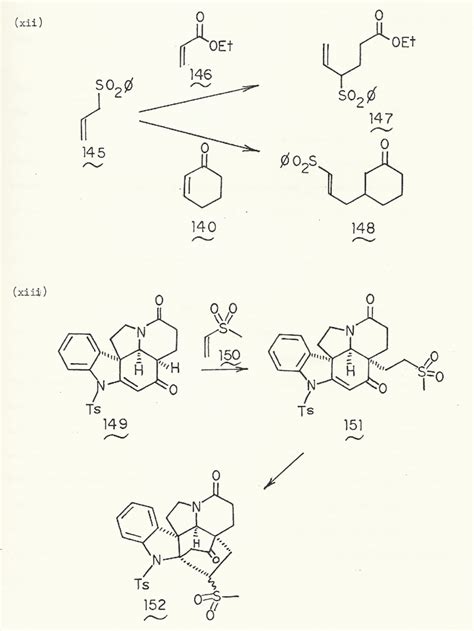 Scheme Addition Of Sulfonyl Carbanions To Unsaturated Ketones