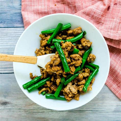 Pork And Green Beans Stir Fry In 10 Minutes Fast And Flavorful