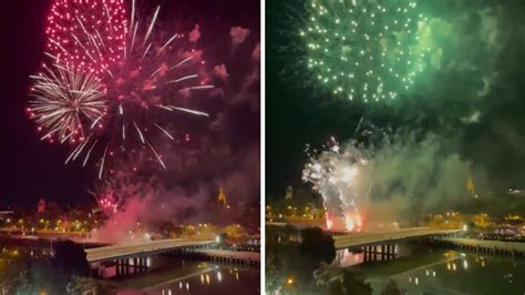 Así Fue La Traca Final De Los Fuegos Artificiales De La Feria De Sevilla De 2023