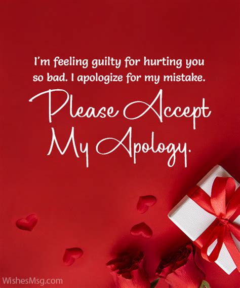 Sorry Messages And Apology Quotes For Wife Wishesmsg