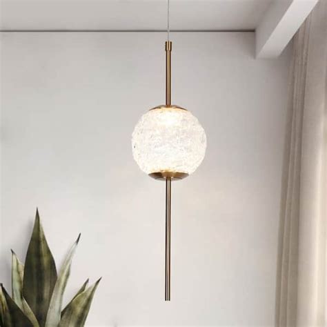 Lnc Cenlindes Watt Light Plating Brass Integrated Led Mini Pendant