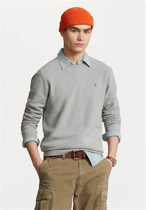 Polo Ralph Lauren Textured Cotton Crewneck Jumper Trui Andover