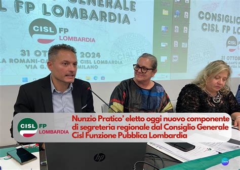 Cisl Fp Lombardia Organizzazione Sindacale