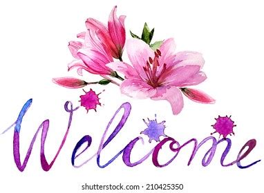 86,677 Welcome Flowers Images, Stock Photos, 3D objects, & Vectors | Shutterstock