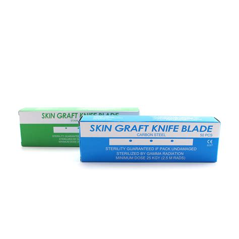 Skin Graft Knife Blade Carbon Steel Stainless Steel Material Disposable