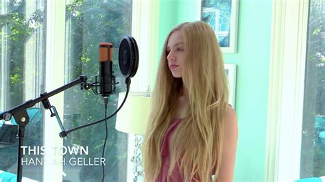 This Town Cover Hannah Geller Youtube