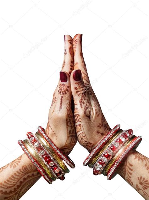 Namaste Mudra Stock Photo By Byheaven