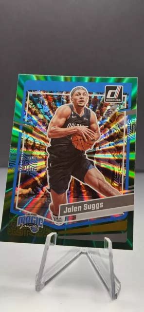 Jalen Suggs Donruss Basket Orlando Magic Olo Laser Verde