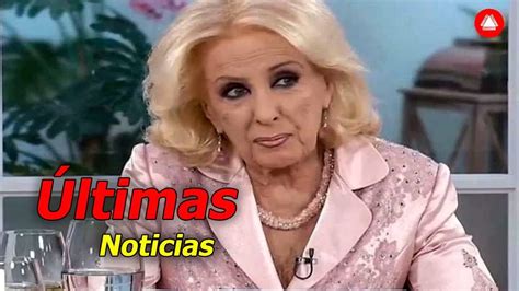 Es Un Mont N Mirtha Una Invitada De Mirtha Legrand Se Incomod Con