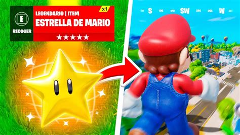 Uso PODERES De MARIO BROS Para Ser GIGANTE En Fortnite YouTube