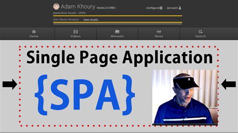 Spa Single Page Application Development Programming Logic Youtube