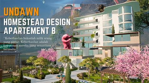 UNDAWN HOMESTEAD DESIGN BLUEPRINT APARTEMEN B YouTube