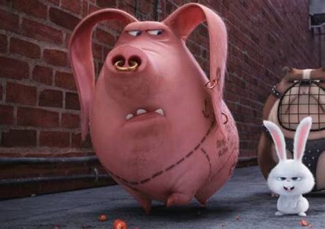 Tattoo The Pig From Secret Life Of Pets Secret Life Of Pets The