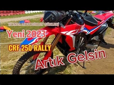 Honda Crf 250 Rally 2023 YouTube