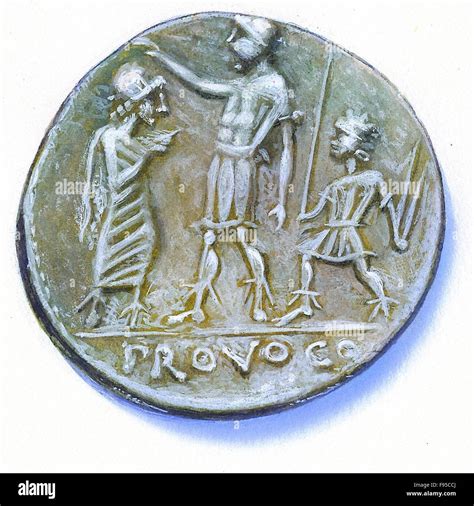 Coin of the 2nd century BC Stock Photo - Alamy