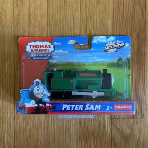 THOMAS FRIENDS Trackmaster Peter Sam Motorized Railway Train Fisher