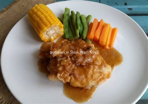 Resep Steak Ayam Krispi Oleh Bunda Ei Cookpad