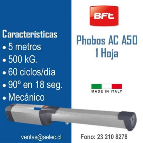 MOTORES BATIENTES DE 1 HOJA Archivos Aelec Cl