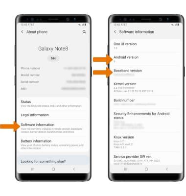 Samsung Galaxy Note N U Software Version At T