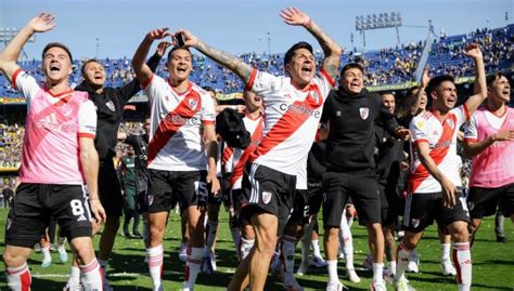 Así fueron los goles con los que River le ganó a Boca el último