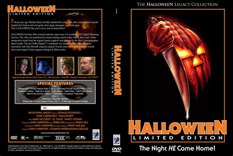 Halloween DVD Cover Art