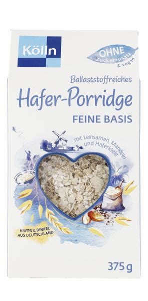 K Lln Hafer Porridge Feine Basis Online Kaufen Bei Mytime De