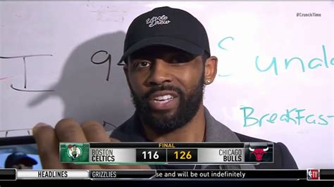 Kyrie Irving Postgame Interview After Loss To Chicago Bulls YouTube