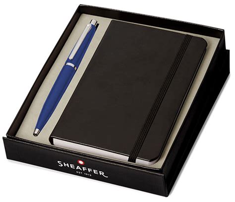 Sheaffer VFM 9401 Blue Ballpoint Pen + Note Book Set | PenWorld