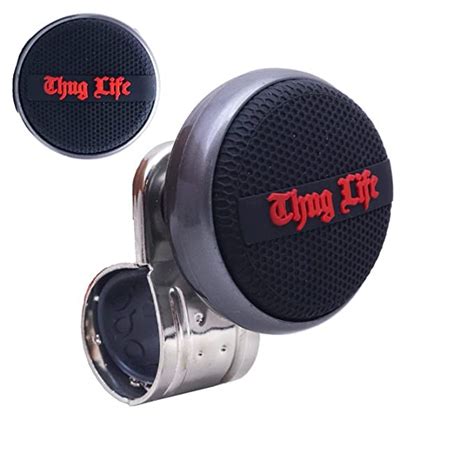 CARWORLD THUG LIFE Universal Car Steering Knob Wheels Spinner Knob 360