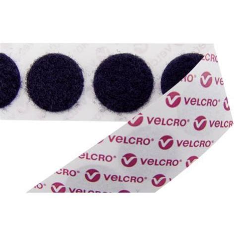 VELCRO E20101533011425 Pastilles rondes auto agrippantes à coller