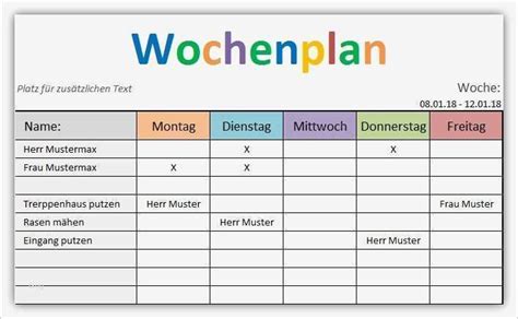 Arbeitsplan Vorlage Excel Luxus Arbeitsplan Vorlage Excel Gehen