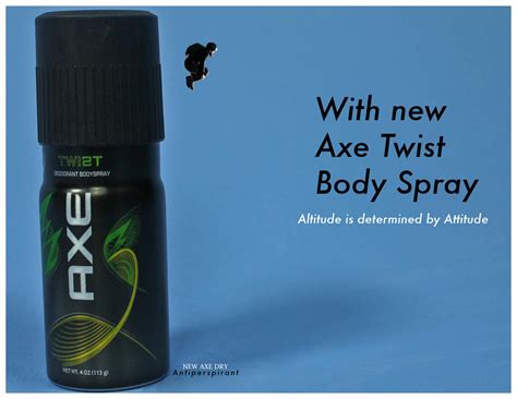 Axe Twist Body Spray By Seemooredesigns On Deviantart