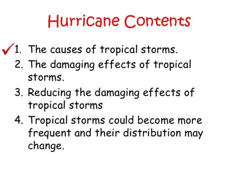 Tropical storms lesson 2