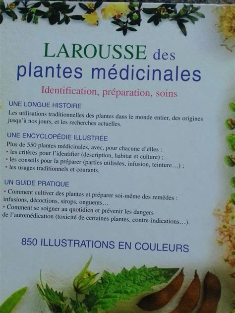 DES PLANTES MÉDICINALES LAROUSSE Kaufen auf Ricardo