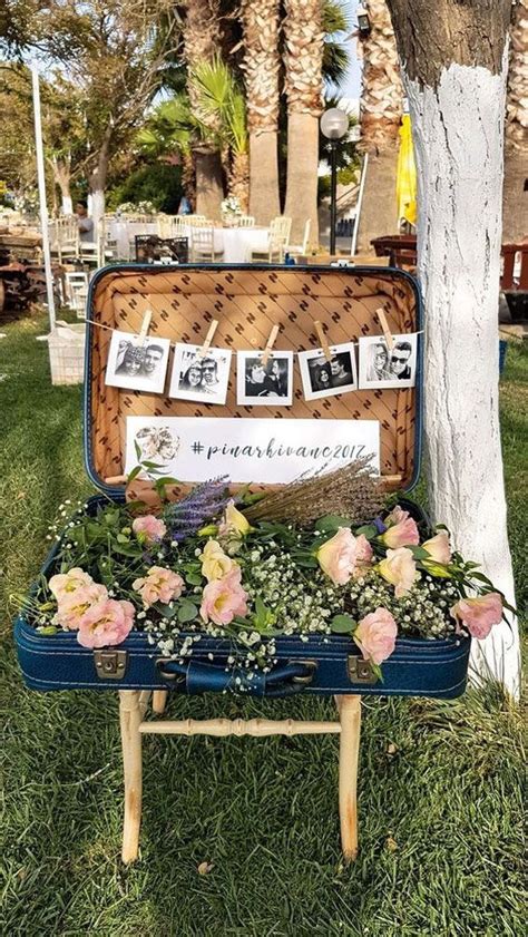Vintage Wedding Save Creative Wedding Photo Display Ideas