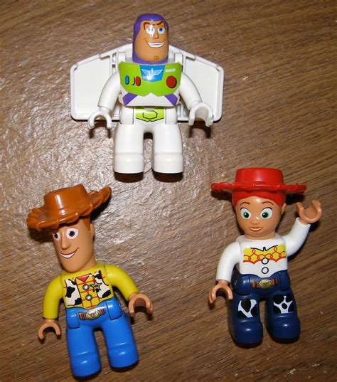 LEGO Duplo Woody Buzz Jessie Toy Story figures