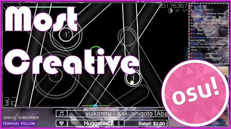 The Most Creative Osu Map I Have Ever Seen Youtube