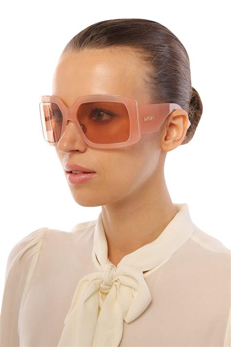 Dior Womens Solight2 Square Sunglasses In Pink Lyst