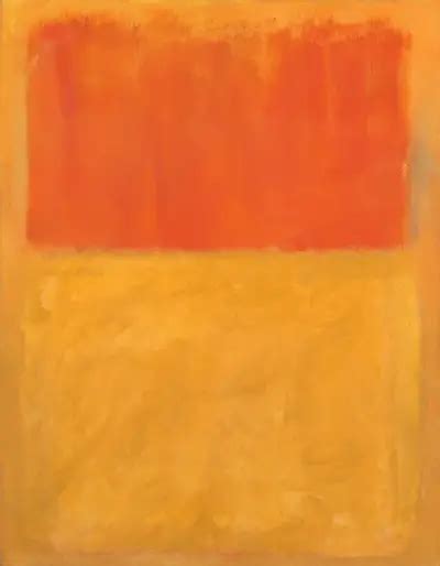 Orange and Tan by Mark Rothko