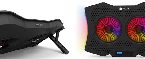 Klim Halo Laptop Cooling Stand With Rgb Backlighting