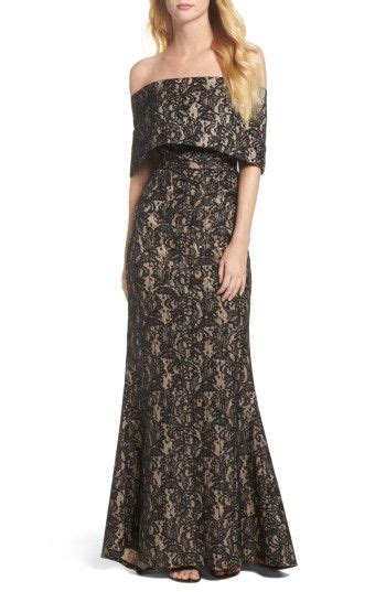 Free Shipping And Returns On Vince Camuto Sequin Off The Shoulder Gown