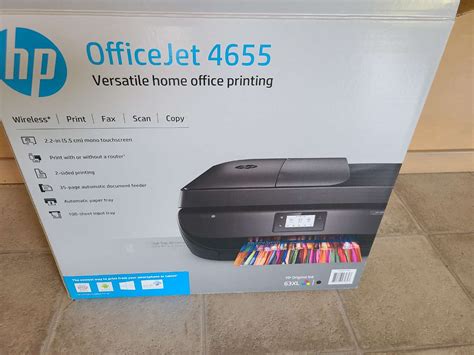 Lot 68 Hp Officejet Printer 4655 Wireless Scan Print Copy Puget Sound Seller