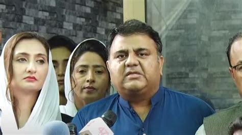 Pti Fully Supports Shahbaz Gill Affirms Fawad Chaudhry