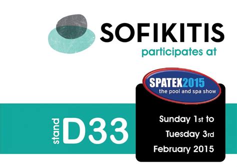 UK, Spatex 1-3 February 2015 - Pool Stones by Sofikitis
