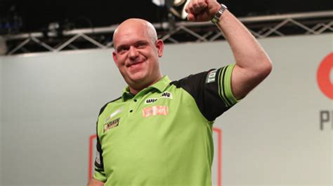 Darts Players Championship Michael Van Gerwen And Rob Cross Survive