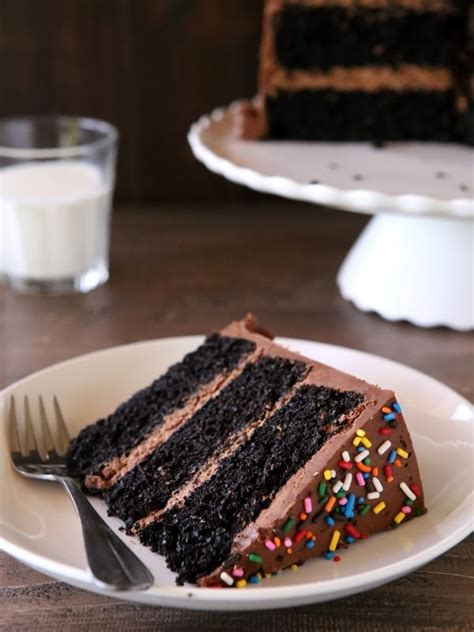 Chocolate Fudge Layer Cake Completely Delicious