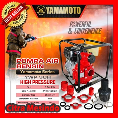 Jual Waterpump High Pressure Atau Pompa Air Tekanan Tinggi 3 Inch 30