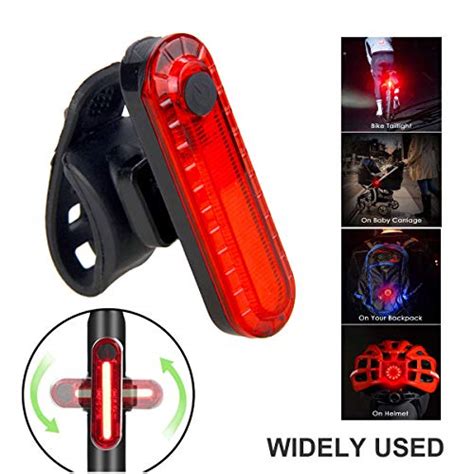 Ripley Luz Trasera Recargable Usb Para Bicicleta Scooter Alto Brillo