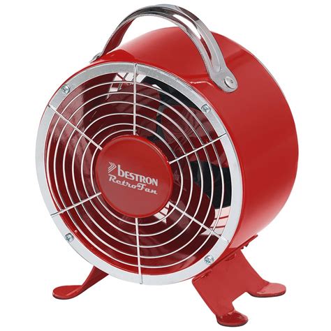 Ventilador De Sobremesa Retro De 14 Cm DFT1605R Bestron