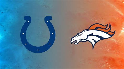 Nfl Denver Broncos Vs Indianapolis Colts Highlights Youtube